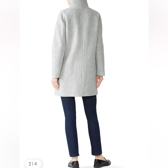 J. Crew Cocoon Stadium Cloth Coat - Picture 5 of 17